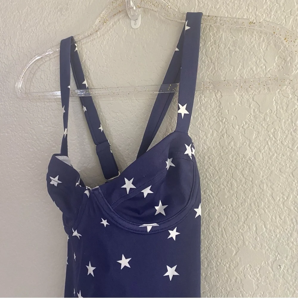 Pret-a-Surf x J.Crew Star Print One Piece Swimsuit